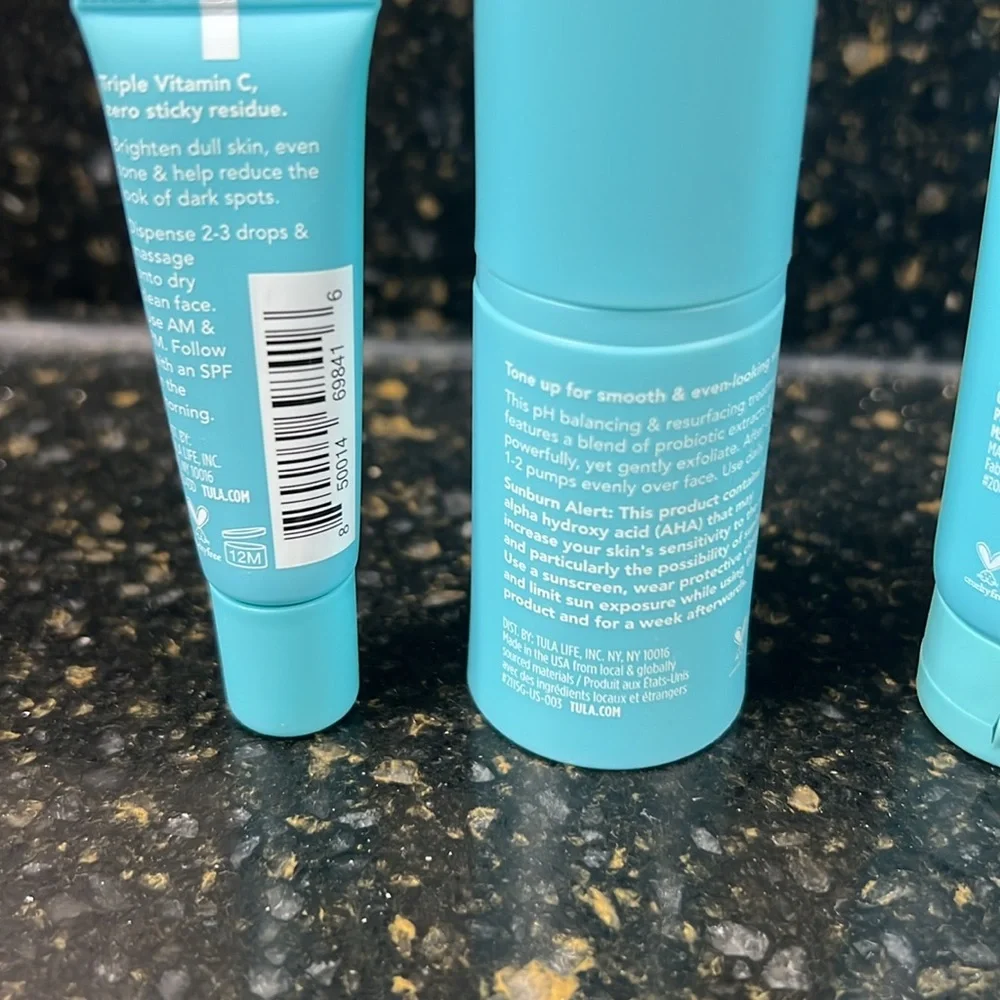 New Tula travel size skin care bundle - Picture 5 of 6